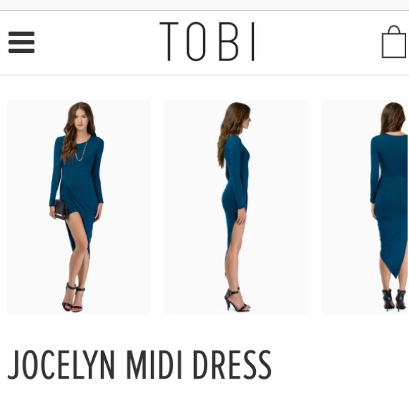 Tobi Jocelyn midi dress