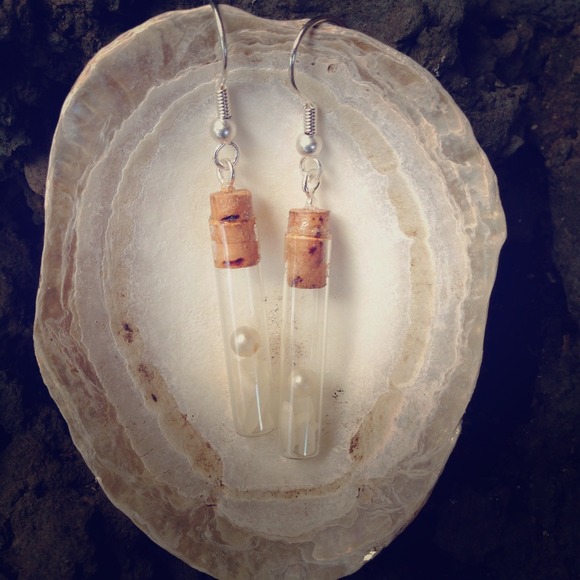 Vintage Vial Earrings