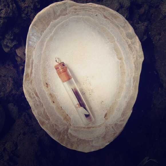 Vintage Amulet With Sea Shells