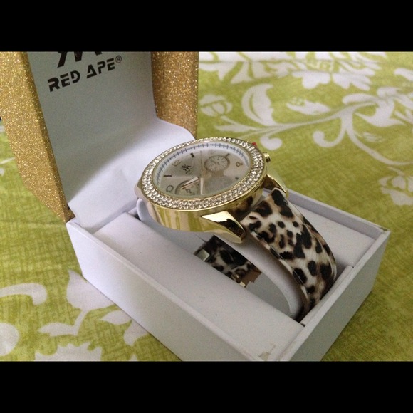 Leopard Printed Watch