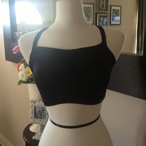 Izod racer back bralette
