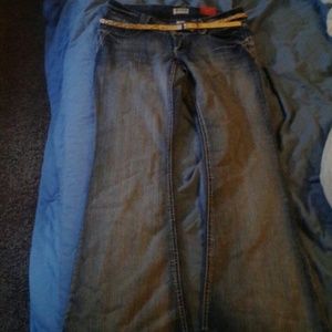 Mudd jeans with rhinestones on back pockets NWT