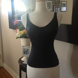 Underwire black Donna Karan intimates tank