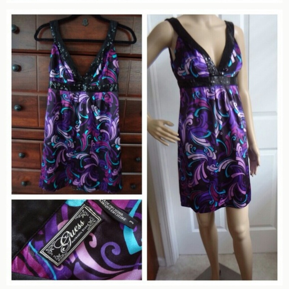 Silk GUESS dress - Picture 2 of 4