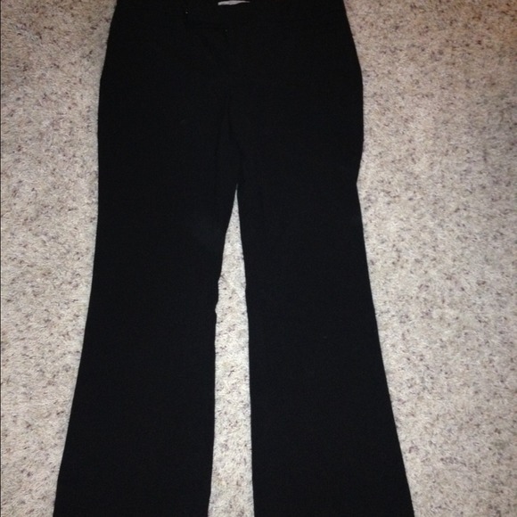 Gap Modern Boot Black Dress Pants