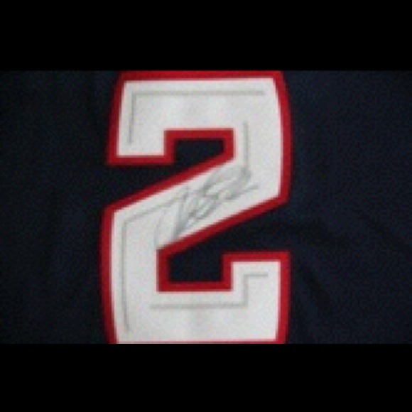 Signed Joe Johnson  Hawks Jersey