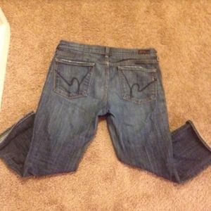 Citizens of humanity cropped jeans