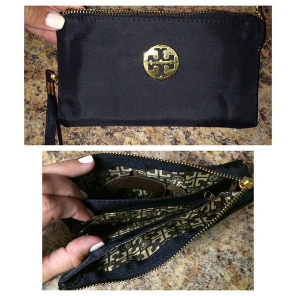 Black Wristlet or Make-up Case