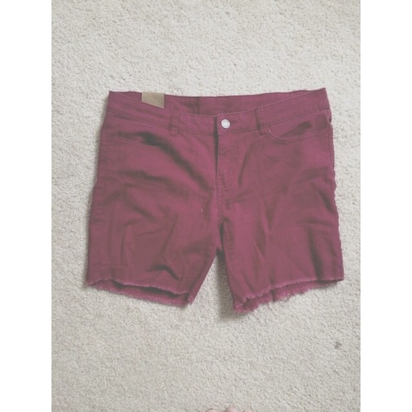 Red Skater Shorts