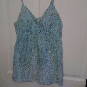 Spaghetti strap top with padded bust