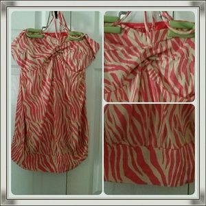 Victoria Secret Zebra tank top