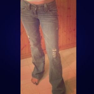Boot cut jeans