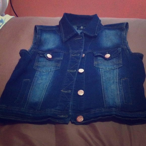 Denim vest