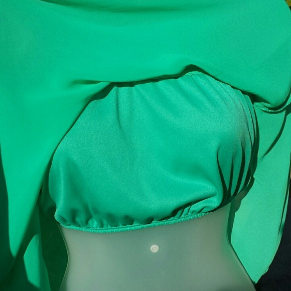 SOLD!!  Mairah's Bundle!   Teal flowy tube tank - Picture 4 of 4