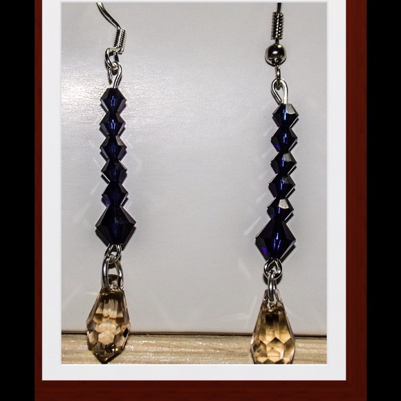 Handcrafted Swaroski Crystal Earrings