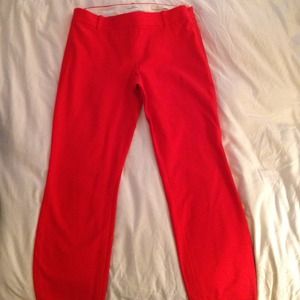 J. Crew vibrant cherry red Minnie pants