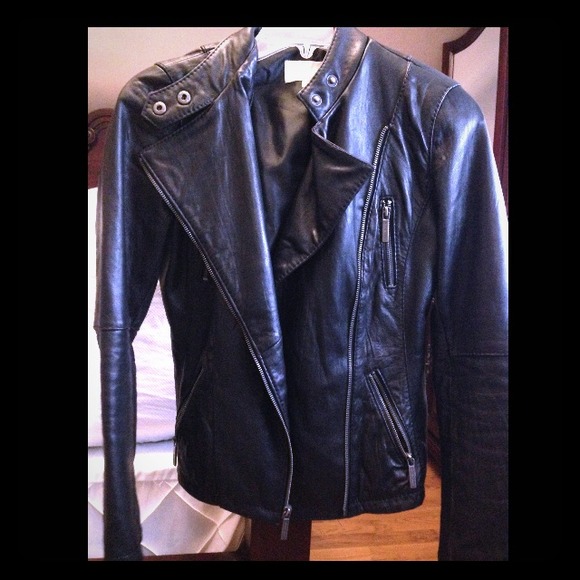 Michael Kors Jackets & Blazers - 🚫sold🚫Michael Kors leather jacket