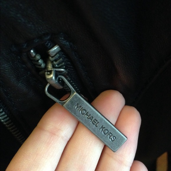 🚫sold🚫Michael Kors leather jacket - Picture 2 of 4