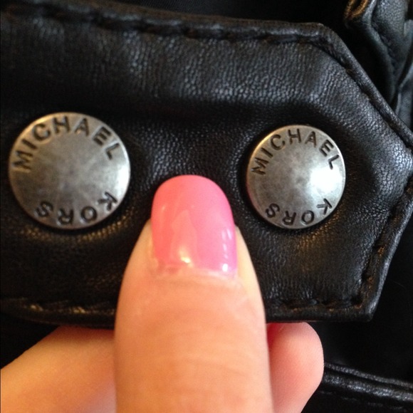 🚫sold🚫Michael Kors leather jacket - Picture 3 of 4