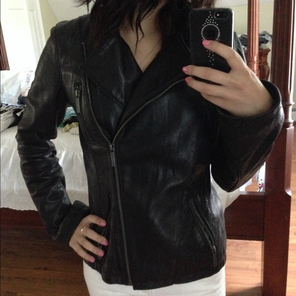 🚫sold🚫Michael Kors leather jacket - Picture 4 of 4