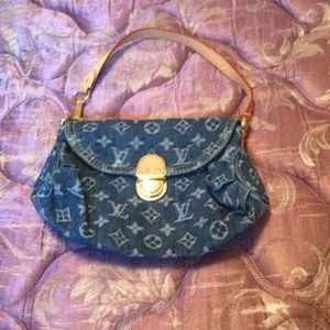 Louis Vuitton Denim Handbag
