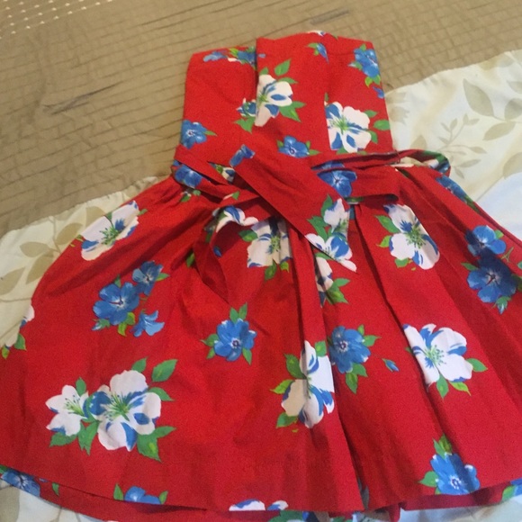 Hollister Womens Floral Spring Dress - Picture 2 of 2