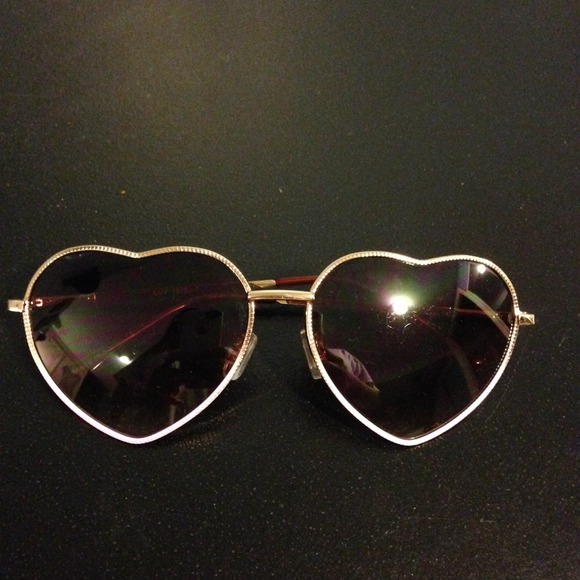 Heart sunglasses
