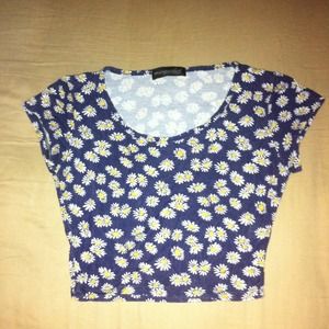 Daisy crop top missguided