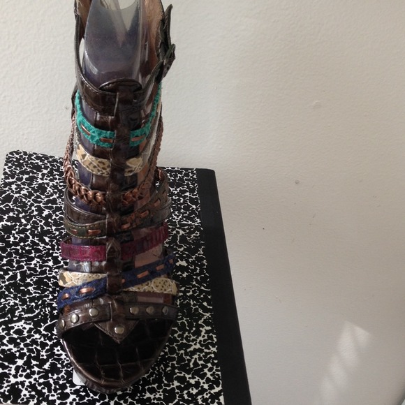 SOLD!! Multicolored wedge from Aldo - Picture 2 of 3