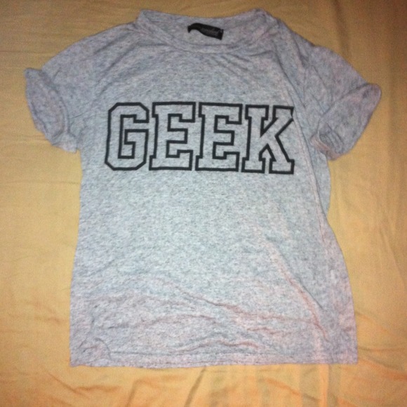 Geek graphic tee missguided