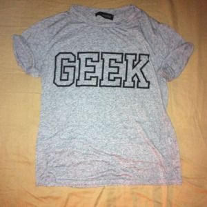 Geek graphic tee missguided