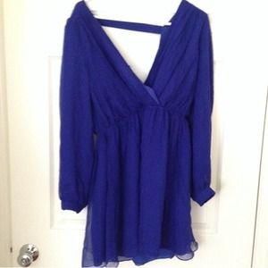 SYLK Dress in Blue