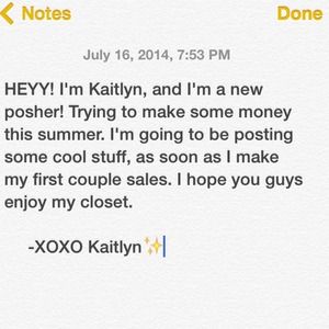 Thanks for visiting my closet!💕