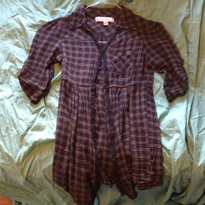 Long girly flannel