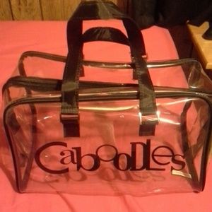 Large Caboodles clear tote
