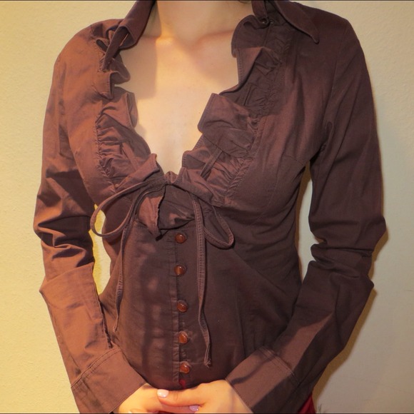 Brown shirt