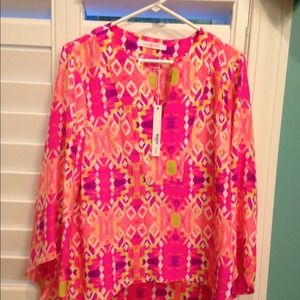 Alice & Trixie Cecilia 100% Silk blouse