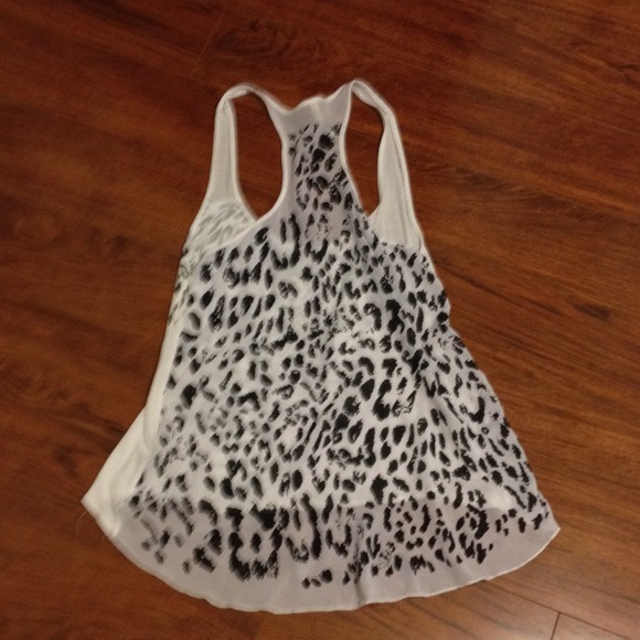 Sold!!!! Leopard racer back tank - Picture 2 of 2
