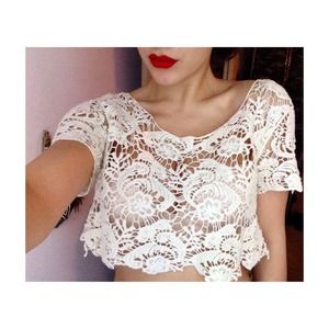 Crochet  Crop Top