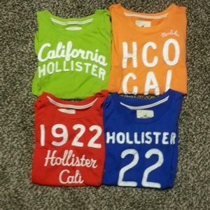 Hollister shirt bundle