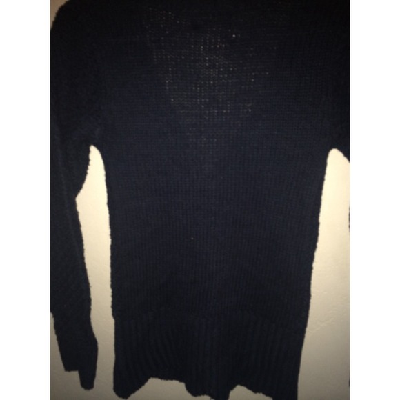 Knitted Blue Cardigan - Picture 2 of 4