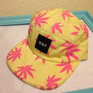 HUF Marijuana Hemp Leaf Hat