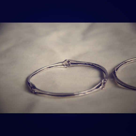 Rattlesnake Rib bracelet cast in solid sterling