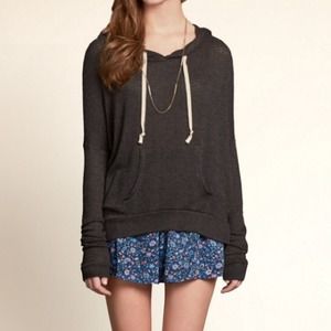 Drapey Knit Hoodie