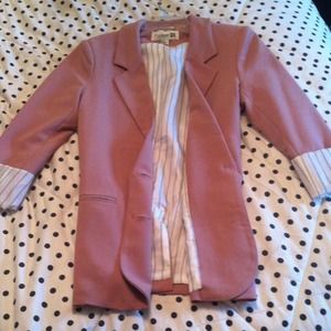 Peach blazer