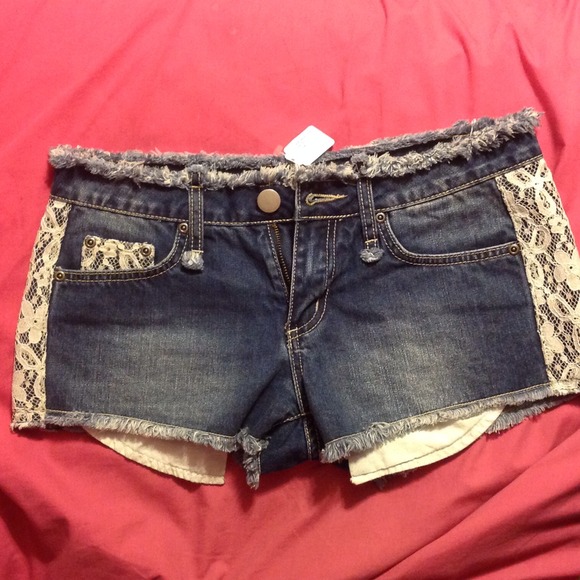 Lace shorts!!!! Brand new with tags