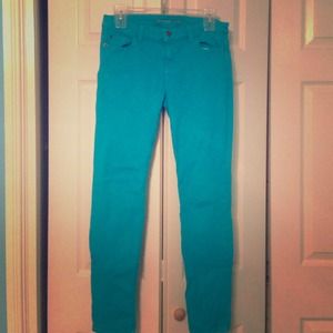 Michael Kors blue skinny jeans