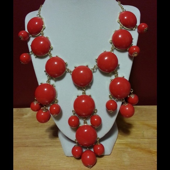 Red bubble necklace - Picture 1 of 1