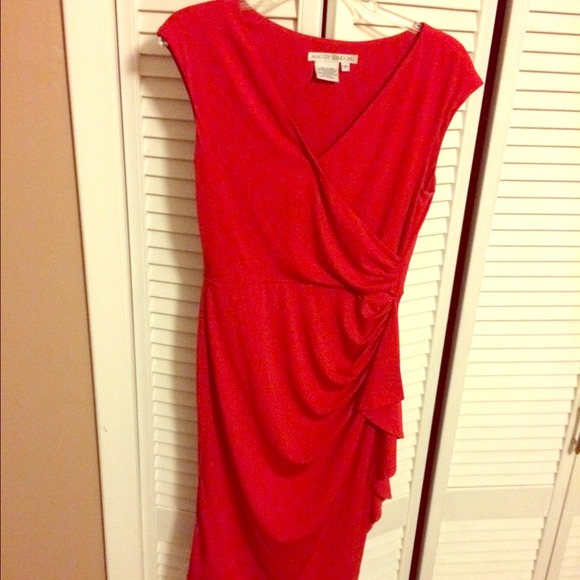 Red dress