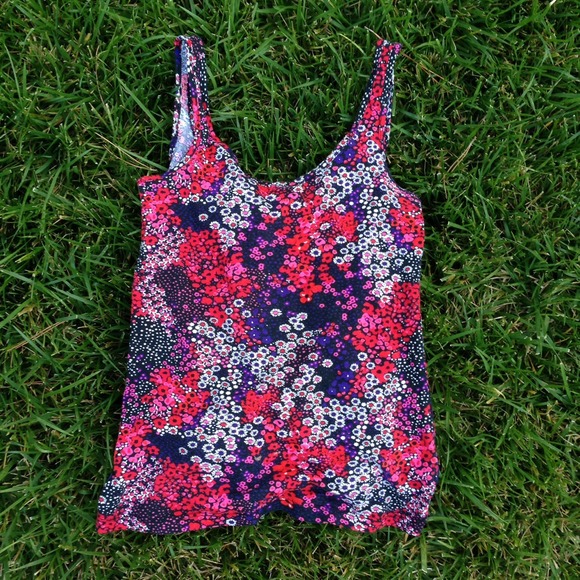 Fabulous floral tank!